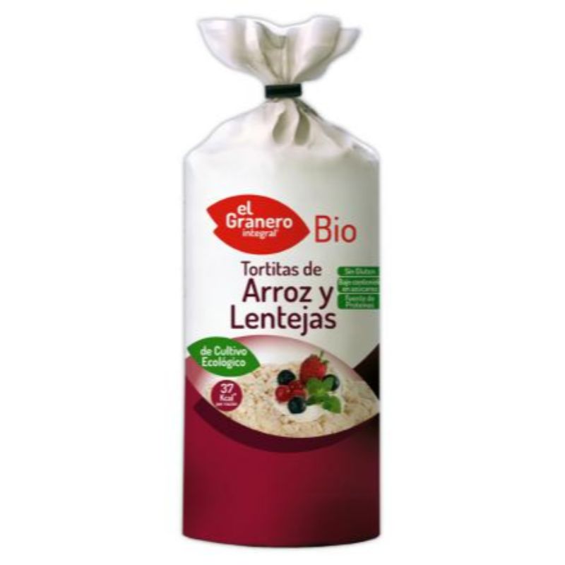 EL GRANERO - TORTITAS DE ARROZ CON LENTEJAS